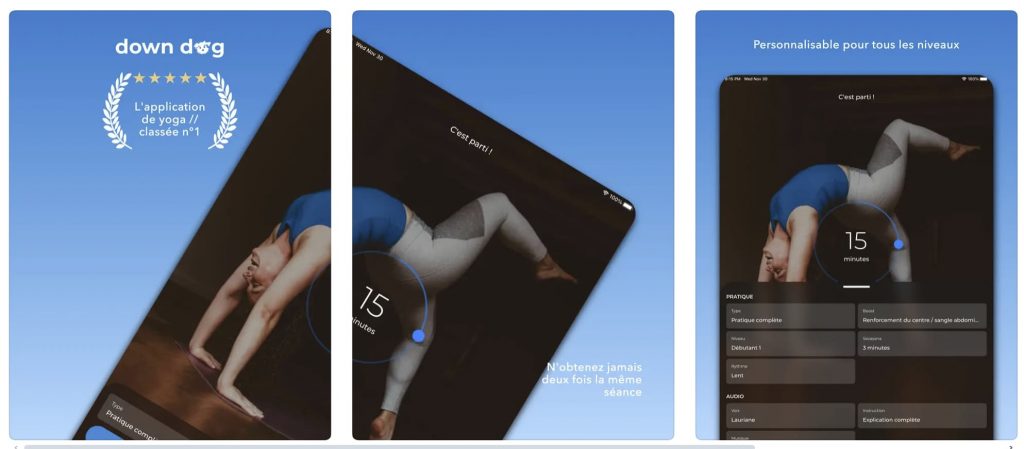 Down Dog : Le Yoga Intelligent et Personnalisable